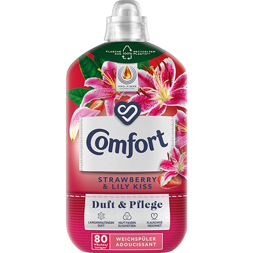 Comfort Strawberry & Lily Kiss Płuk 80p 2L