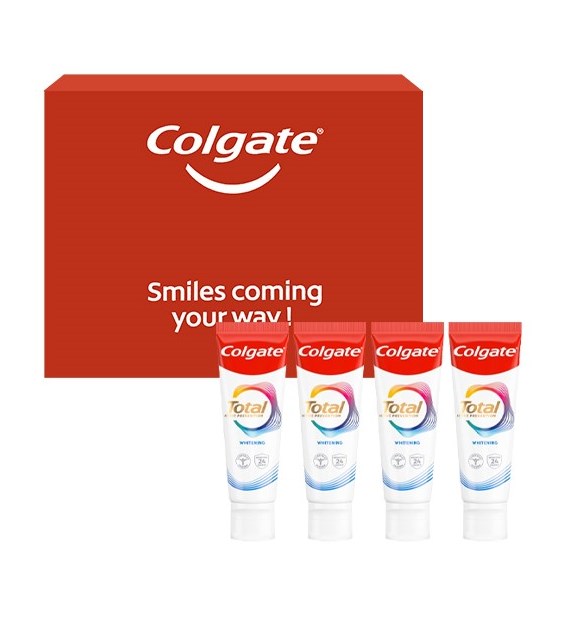 Colgate Total Whitening Pasta 4 x 100ml