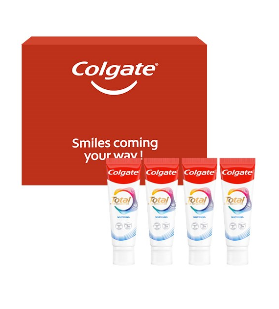 Colgate Total Whitening Pasta 4 x 100ml