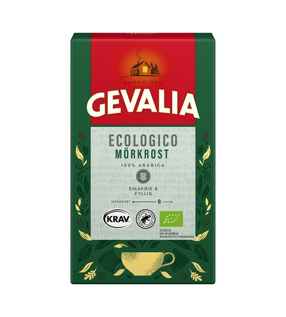 Gevalia Ecologico Morkrost 425g M