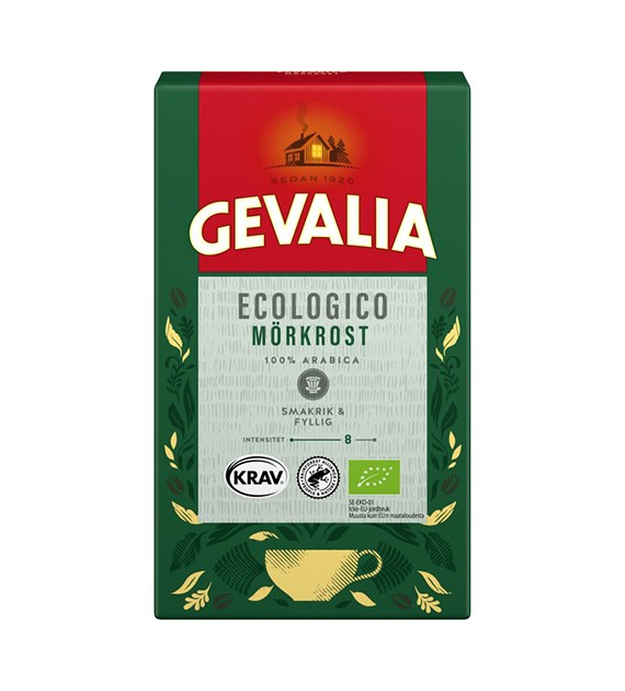 Gevalia Ecologico Morkrost 425g M