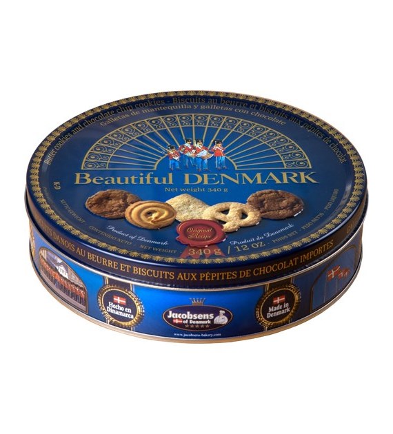 JB Beautiful Denmark Ciastka Puszka 340g
