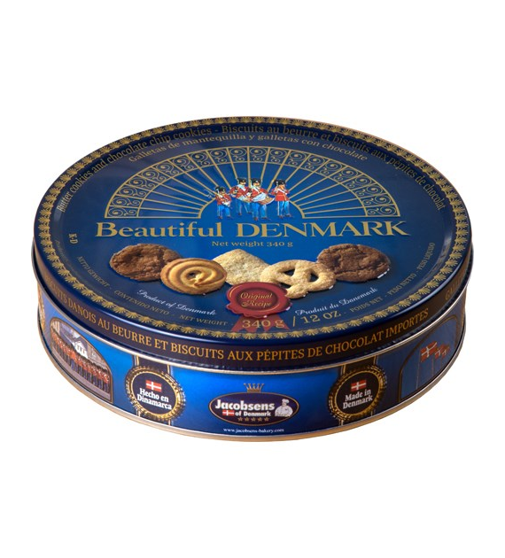 JB Beautiful Denmark Ciastka Puszka 340g