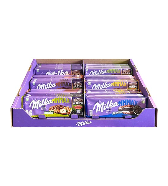 Milka MMMAX Mix Stand Czekolada 250-300g 43szt
