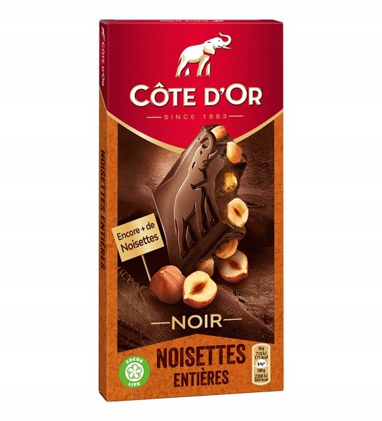 Cote D'Or Noisettes Noir Czekolada 180g