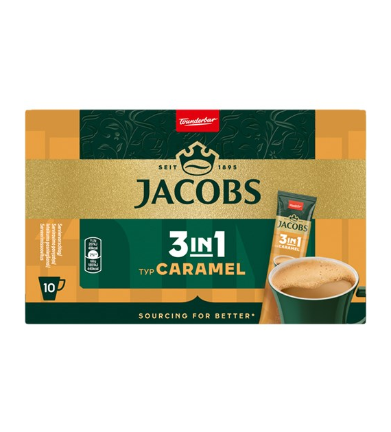 Jacobs 3in1 Caramel Saszetki 10szt 112g