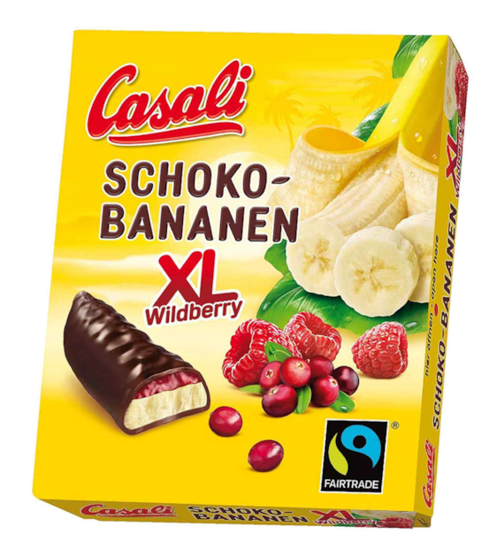 Casali Schoko-Bananen XL Wildberry 140g