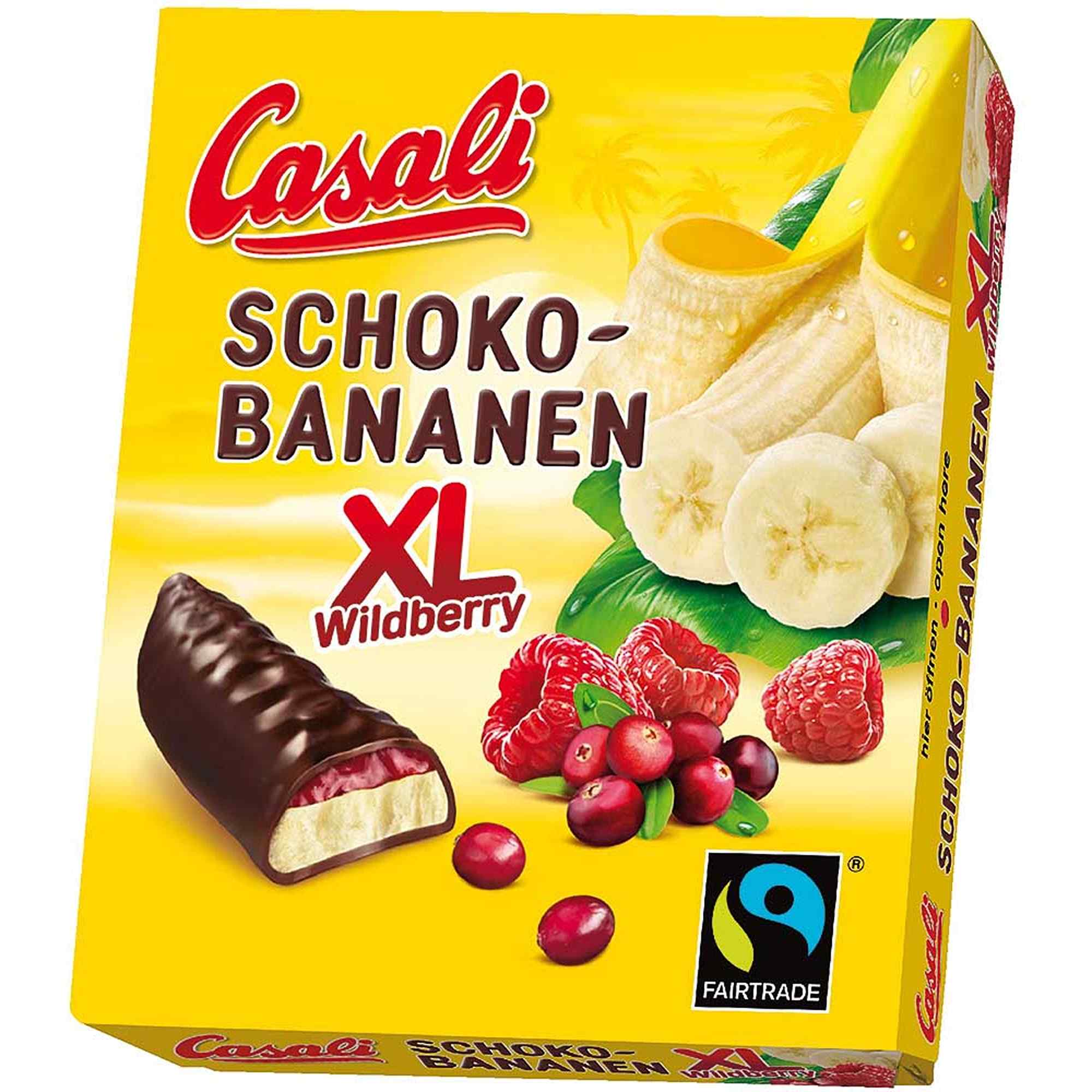 Casali Schoko-Bananen XL Wildberry 140g