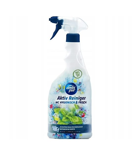 Ambi Pur WC Activ Water Flowers Mint Spr 750ml