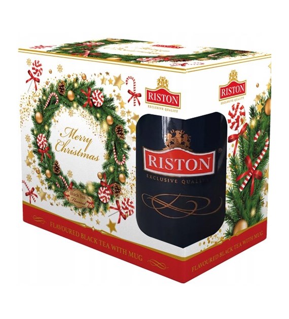 Riston Merry Christmas Herbata 50g + Kubek