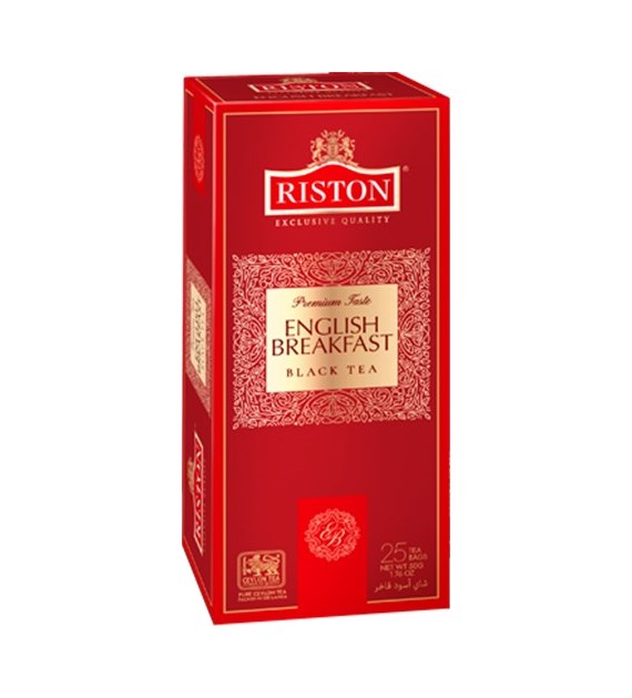 Riston English Breakfast Herbata Torebki 25szt 50g