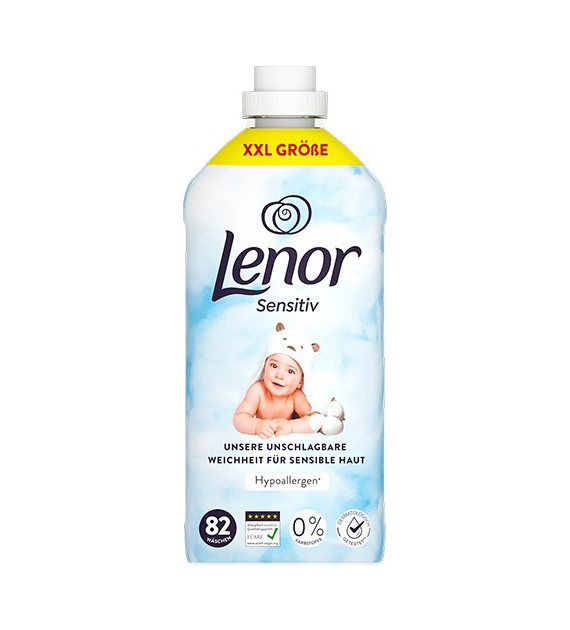 Lenor Sensitiv Płuk 82p 1,7L