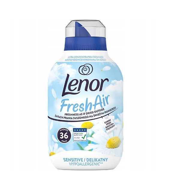 Lenor Fresh Air Sensitive Płuk 36p 504ml PL