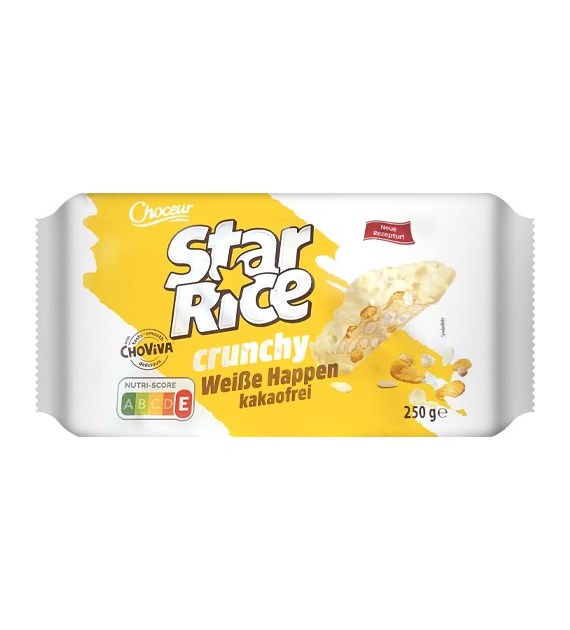 Choceur Star Rice Crunchy Weisse Happen 250g