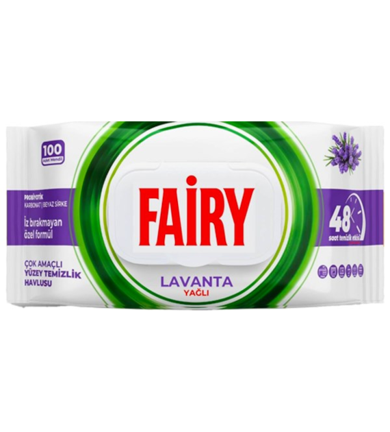 Fairy Chusteczki Uniwersalne Lawenda 100szt