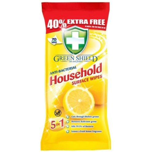 Green Shield Household Surface Chusteczki 70szt