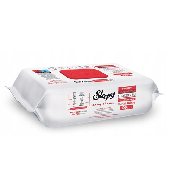 Sleepy Chusteczki Uniwersalne Kwiat Wiśni 100szt