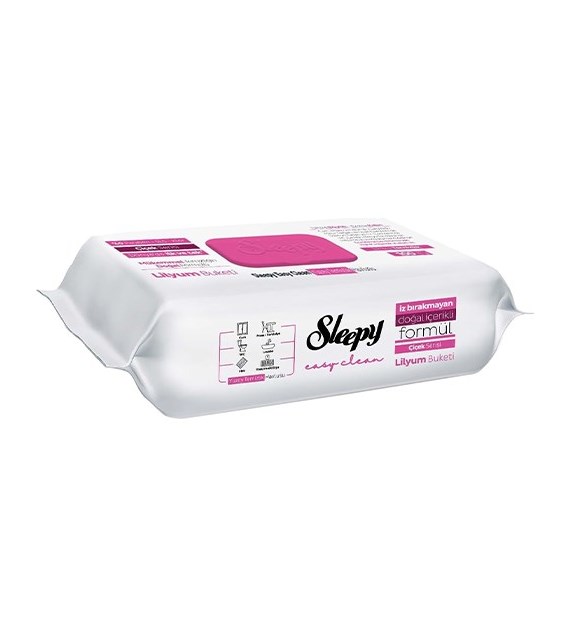 Sleepy Chusteczki Uniwersalne Lilia 100szt