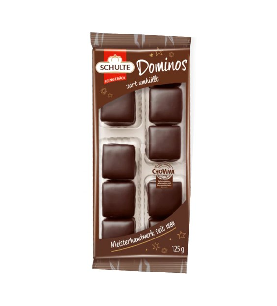 Schulte Dominos Zart Choviva 125g