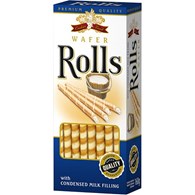 Cookies Land Wafer Rolls Condensed Milk 160g