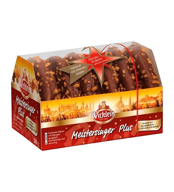 Wicklein Meistersinger Plus Mandel Krokant 200g