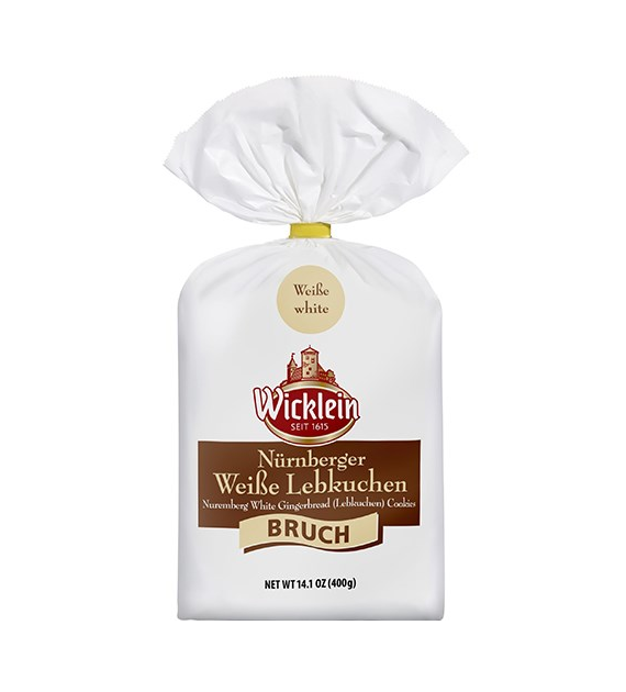 Wicklein Nurnberger Weisse Lebkuchen Bruch 400g
