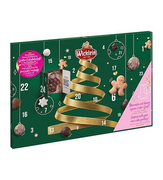 Wicklein Kalendarz Adwentowy Pierniki 327g
