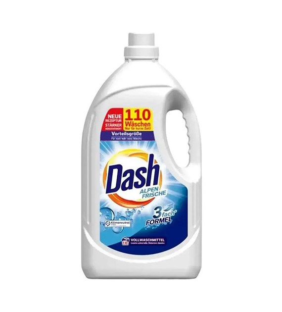 Dash Alpen Frische Gel 110p 4,9L