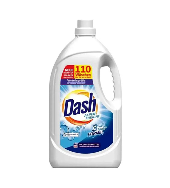 Dash Alpen Frische Gel 110p 4,9L
