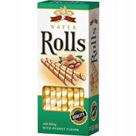 Cookies Land Wafer Rolls Peanut 160g