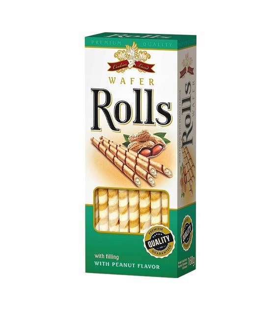 Cookies Land Wafer Rolls Peanut 160g