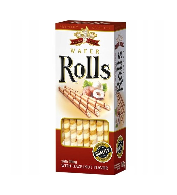 Cookies Land Wafer Rolls Hazelnut 160g