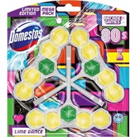 Domestos Power 5 Lime Dance WC Zawieszka 3x55g