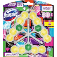 Domestos Power 5 Lime Dance WC Zawieszka 3x55g