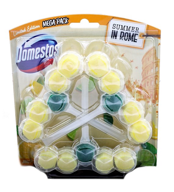 Domestos Power 5 Juicy Lemons WC Zawieszka 3x55g