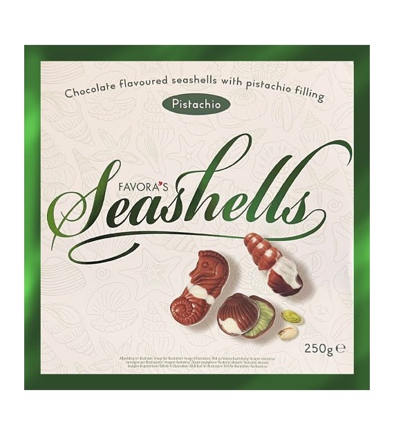 Favora's Seashells Pistachio 250g