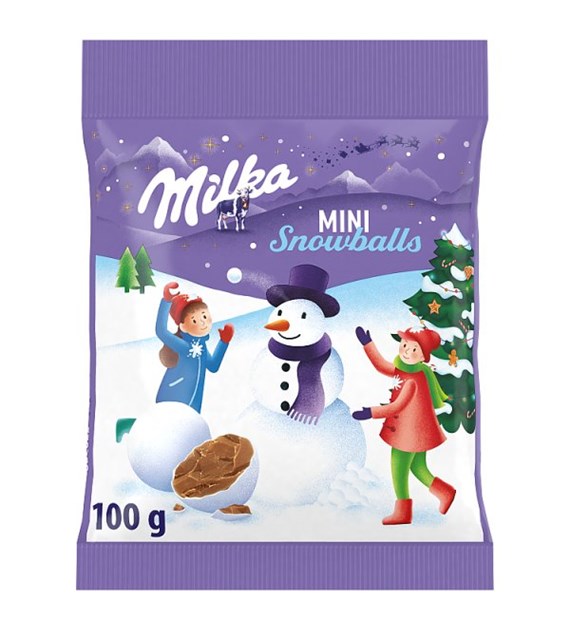 Milka Mini Snowballs 100g