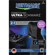 Heitmann Farbetucher Ultra Schwarz Chust 6szt