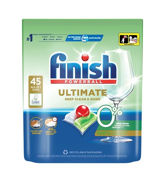 Finish Powerball Ultimate Deep Clean 45szt 571g