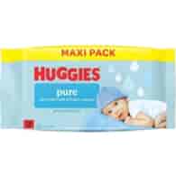 Huggies Pure Maxi Pack Chusteczki Nawilżane 60szt
