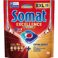 Somat Excellence Premium 5in1 Caps 33szt 613g