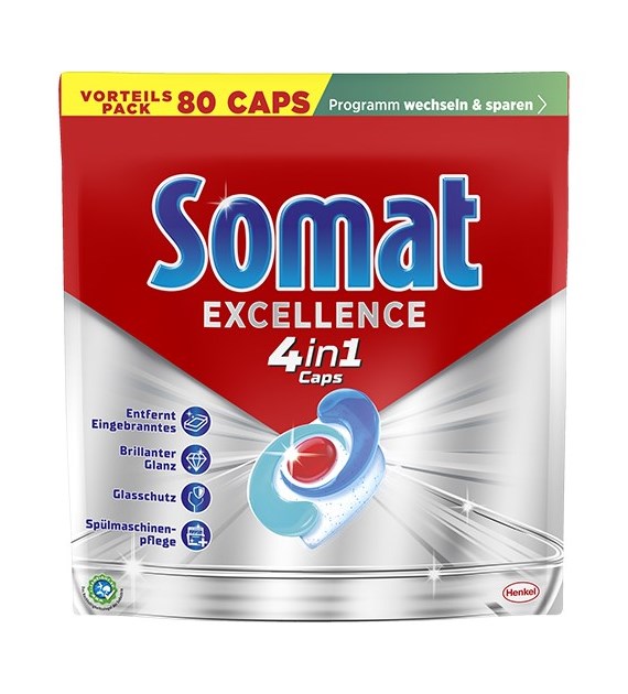 Somat Excellence 4in1 Caps 80szt 1,4kg