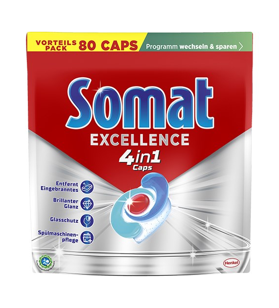 Somat Excellence 4in1 Caps 80szt 1,4kg