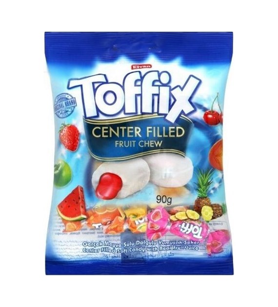 Elvan Toffix Center Filled Cukierki 90g