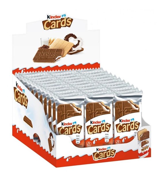Kinder Cards Ciastka 30x25,6g 768g