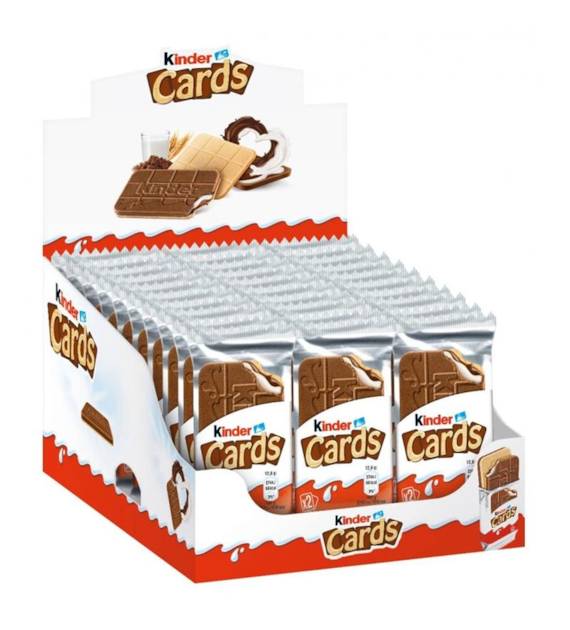 Kinder Cards Ciastka 30x25,6g 768g