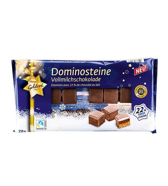 Goldora Feine Dominosteine Vollmilch 250g