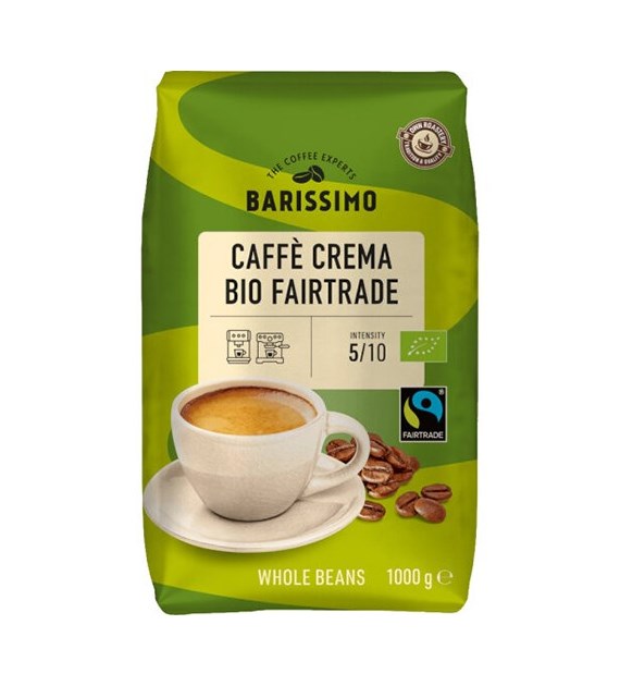 Barissimo Caffe Crema Bio Fairtrade 1kg Z