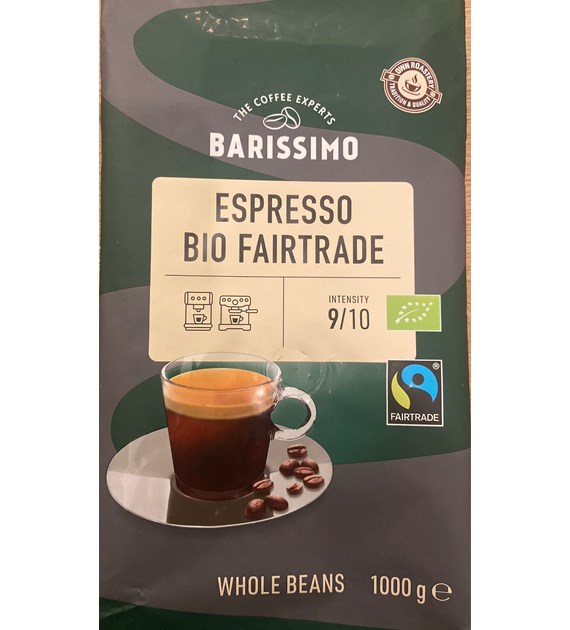 Barissimo Espresso Bio Fairtrade 1kg Z