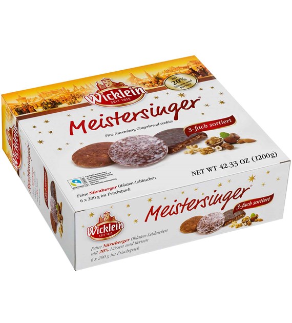 Wicklein Meistersinger Oblaten Pierniki 6x200g